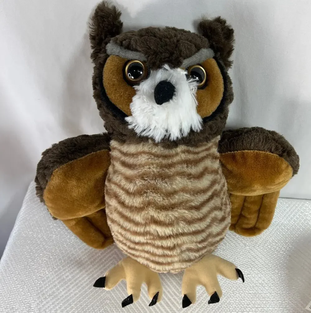 Owl Plush Wild Republic Great Horned Owl Plush Stuffed Animal Toy 13